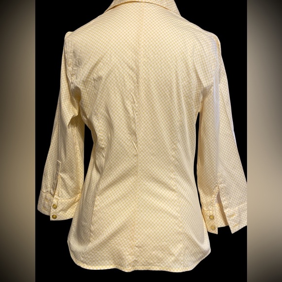 🌼New York & Company stretch button down womens top size medium 🌼 - Picture 4 of 9
